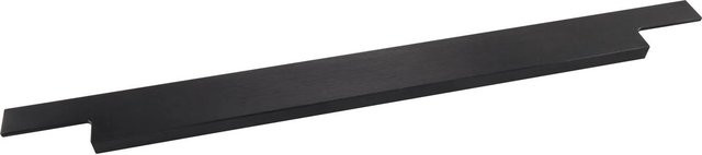 Furnipart Küchen Griffleiste Trim 1.195 mm Aluminium Schwarz Matt zum Einnuten - Bild 1