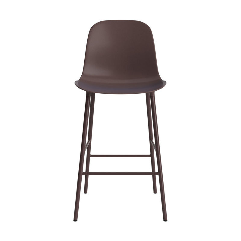 Normann Copenhagen Form Barstuhl aus Stahl in Braun matt - Bild 2