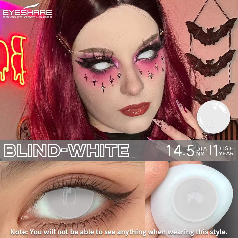 EYESHARE Kontaktlinsen, Weiß, Unisex - Bild 2