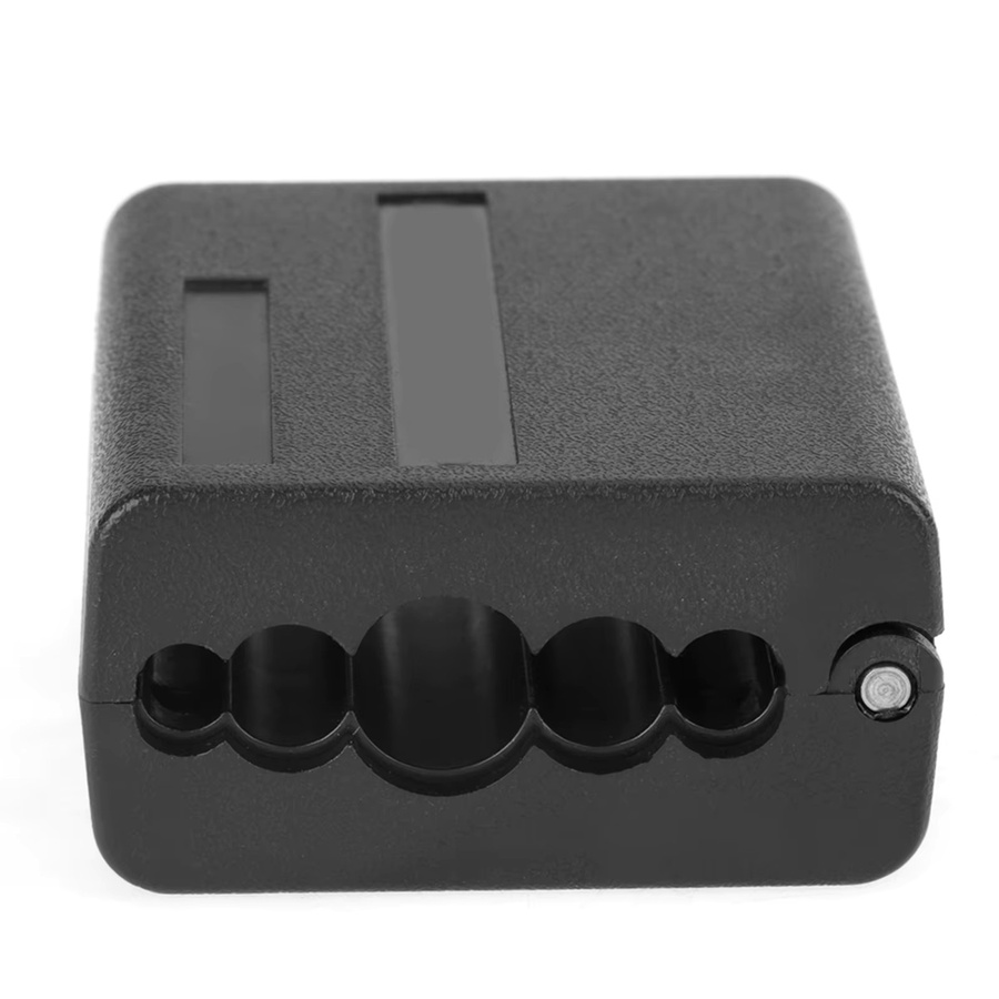 Flachbandkabel-Abisolierer für 4,5–11 mm mit Glasfaserpuffer und losem Röhrenschneider in Schwarz - Bild 5