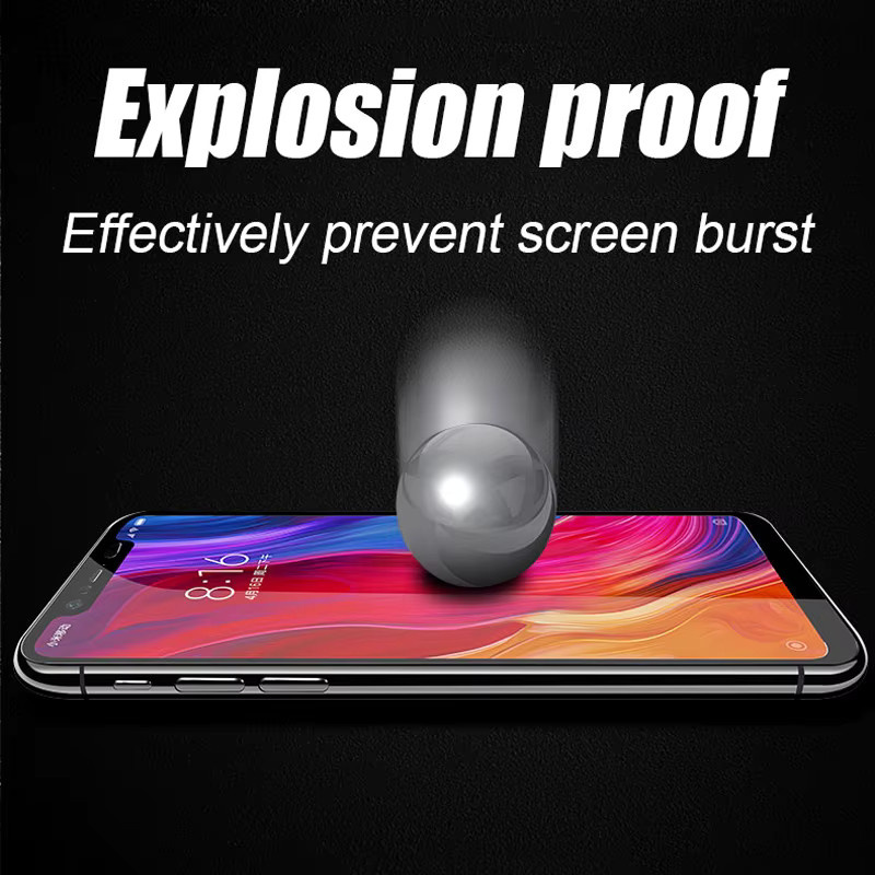 4er Pack Panzerglas Displayschutzfolie für Xiaomi Redmi Note 13 12 11 10 9 8T 7 Pro 4G 5G sowie Redmi 14C 13C 12C 10C 9C 8A 7 in Transparent - Bild 5
