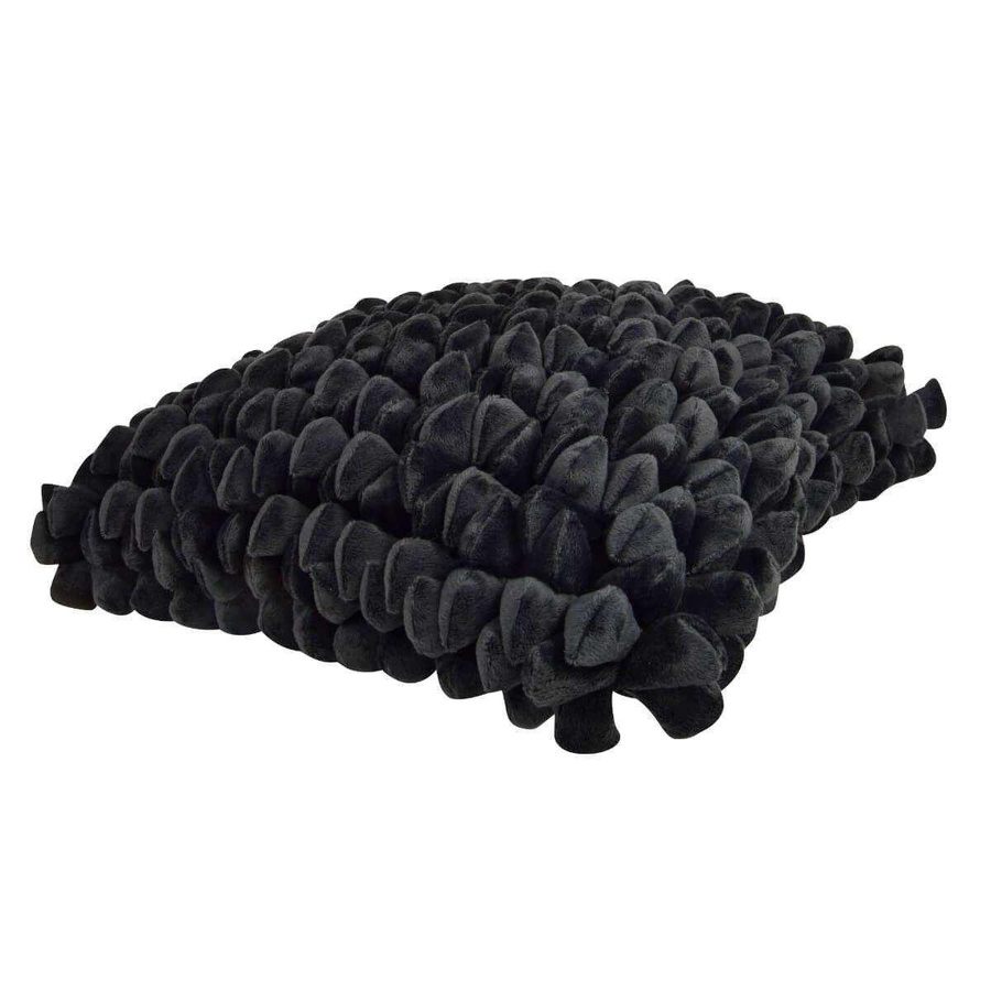 Haans Lifestyle Kissen Pebble quadratisch schwarz B/B/H: 45 x 45 x 45 cm - Bild 1