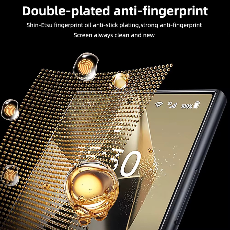 Transparentes HD Panzerglas für Samsung Galaxy S26 S25 S24 Ultra Plus mit einfacher Installation und blasenfreiem Displayschutz - Bild 2