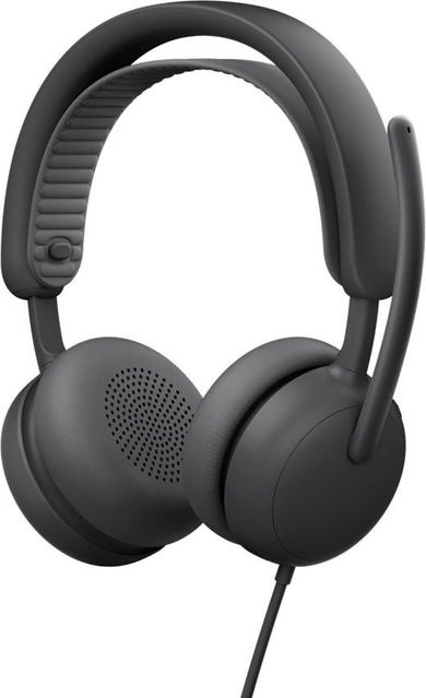Logitech Zone Wired 2 Headset mit adaptiver Hybrid-ANC, Over-Ear, Grau - Bild 1