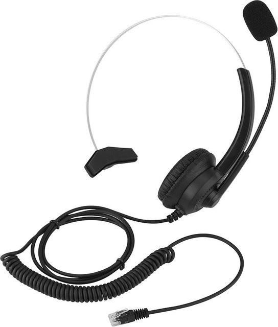 Honor Electronics Callcenter-Headset mit Geräuschunterdrückung in Schwarz - Bild 1