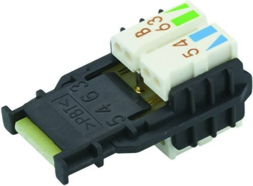 Telegärtner MFP8 Adermanager PROFINET Stecker in Silber für Ethernet/LAN - Bild 1