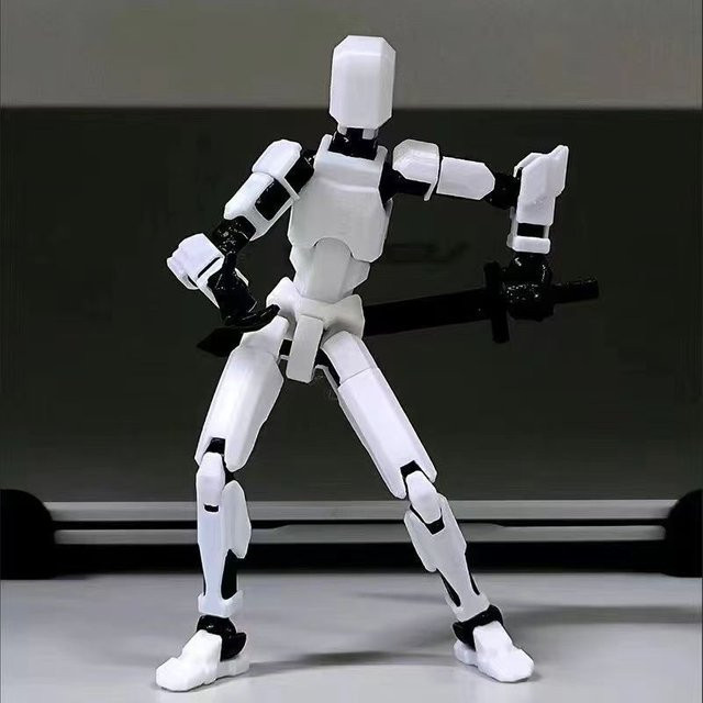 Fashnics DIY 3D Skizze Zeichnen Männlich Weiblich Beweglicher Körper, Action Figur, Zubehör, ab 3 Jahren - Bild 1