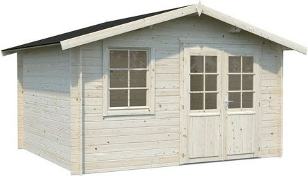 PALMAKO Blockbohlenhaus Klara aus Holz in Braun mit B/H/T: 424 x 245 x 300 cm - Bild 1