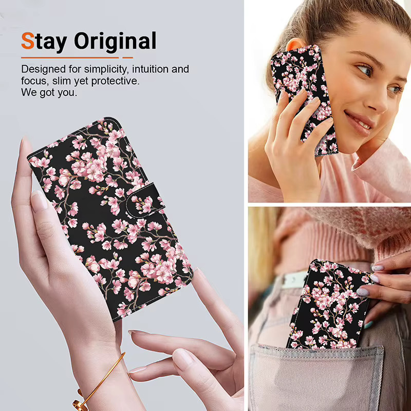 Stand Flip Wallet Case Leder Schutzhülle für Samsung Galaxy S21 S22 S23 S24 S25 S26 Plus Ultra FE Pro Edge in Multicolour - Bild 2