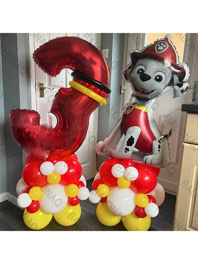 Paw Patrol Ballon, Kinderpartyzubehör, 47 Stück - Bild 3