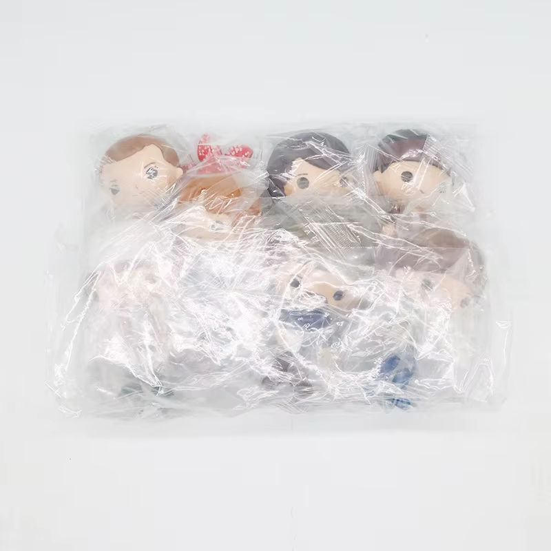 Bandai Stranger Actionfiguren Eleven Dustin Barb Steve Demogorgon aus Kunststoff, mehrfarbig, Desktop-Dekoration - Bild 3