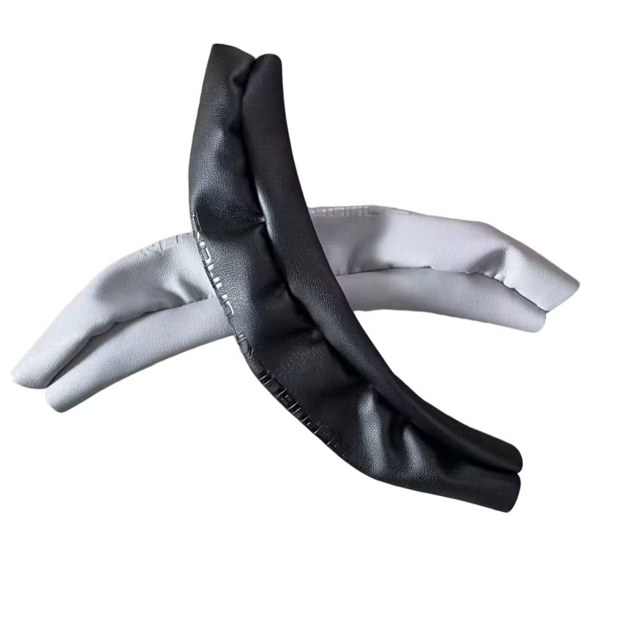 Asus ROG Delta USB-C Ersatz-Ohrpolster in Eisgelb mit weichem Schaumstoff und Leder-Über-Ohren-Design - Bild 2