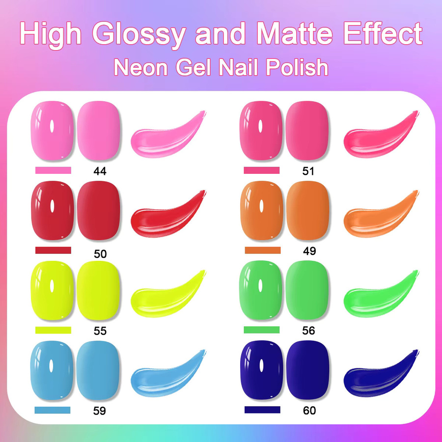 Visuatia Nagelgel Rosenrot, Glänzend, 8 ml, Damen - Bild 3
