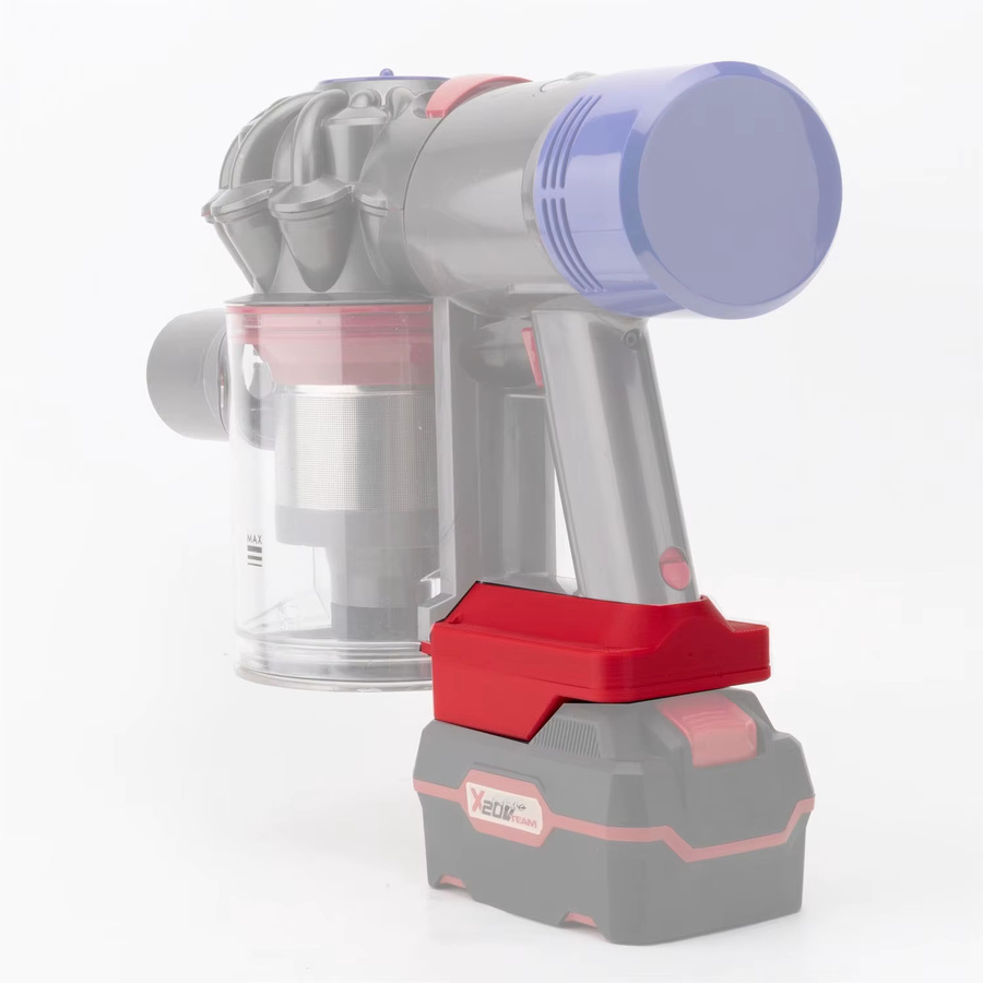 Parkside Batterieadapter für Lidi Parkside X20V Team Li-Ionen-Akkus zur Nutzung mit Dyson V7 und V8 Reinigungsgeräten, Multicolor - Bild 2