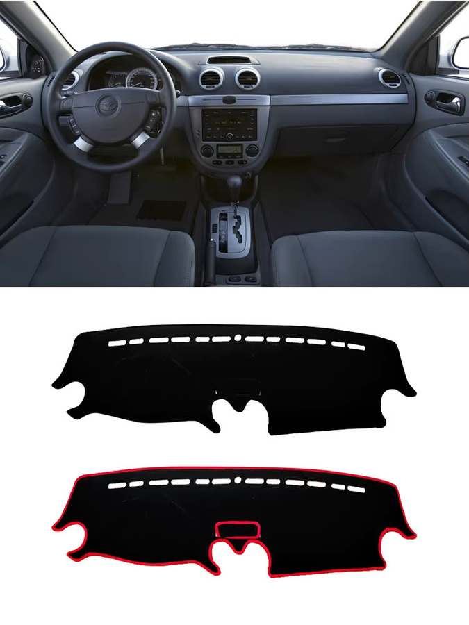 YaLumei Instrumentenbeleuchtungs-Abdeckung für Chevrolet Lacetti Optra Daewoo Nubira Gentra Suzuki Reno Forenza J200 Holden Viva in Schwarz - Bild 4