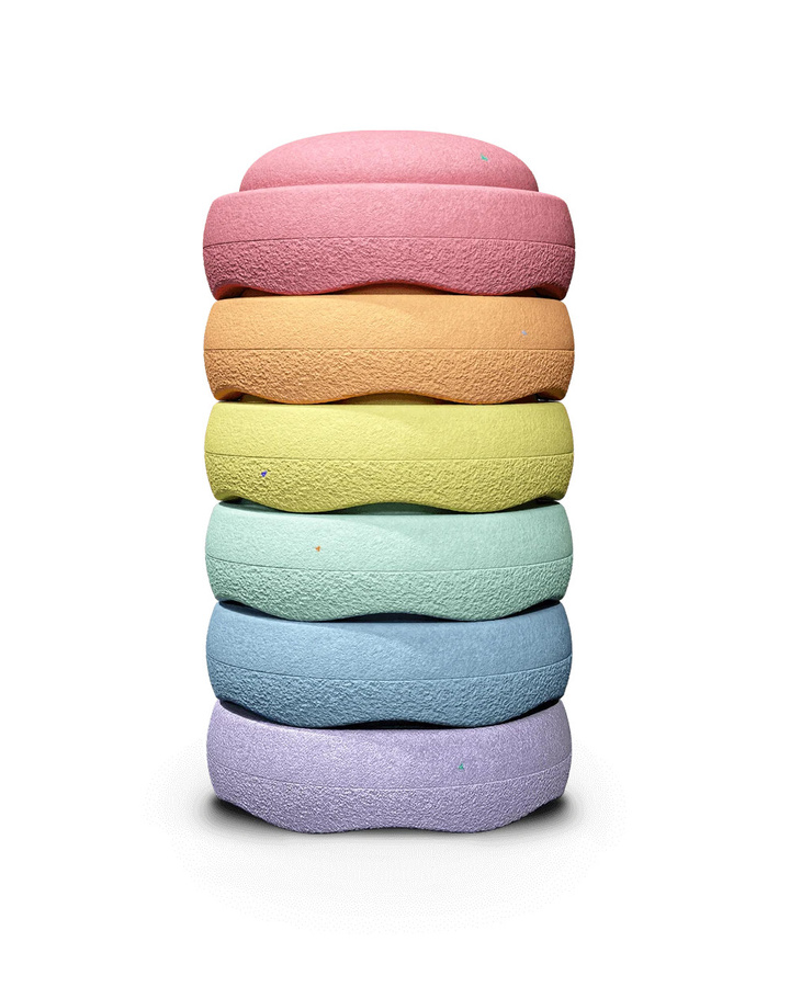 Stapelstein Regenbogen, Bunt / Mehrfarbig - Bild 1