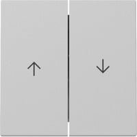 Gira Doppelwippe mit Pfeilsymbol in Grau - Bild 1