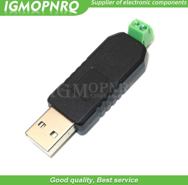 5er Set USB zu RS485 Konverter Adapter in Schwarz für Windows, Linux und Mac OS - Bild 1