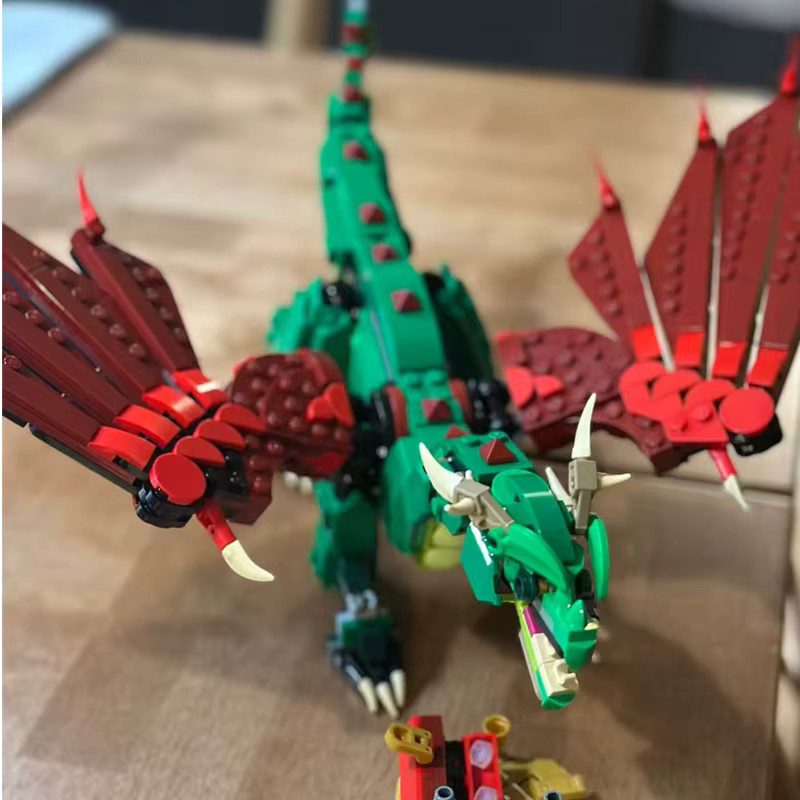 Disney Mittelalterlicher Fliegender Drache, Puzzle-Bausteine, ab 14 Jahre - Bild 4