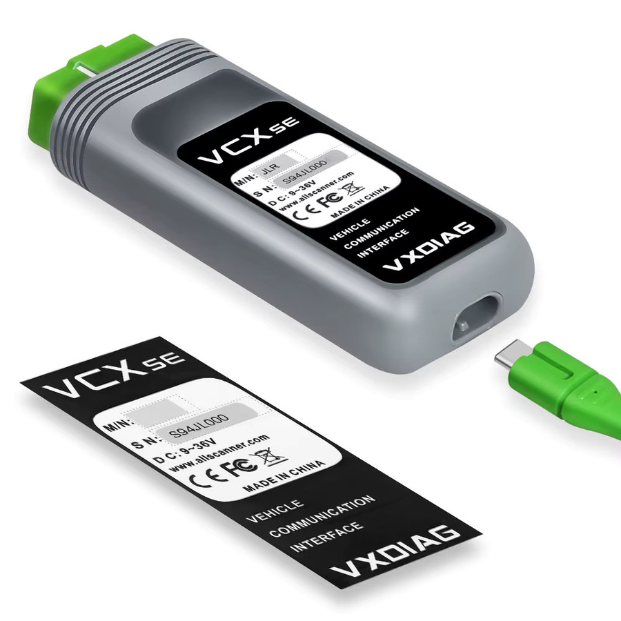 VXDIAG VCX SE Pro 3 in 1 Diagnosegerät in Grau mit kostenloser Auto-Software für GM, Ford, Mazda, VW, Audi, Honda, Volvo, Toyota, JLR und Subaru - Bild 2