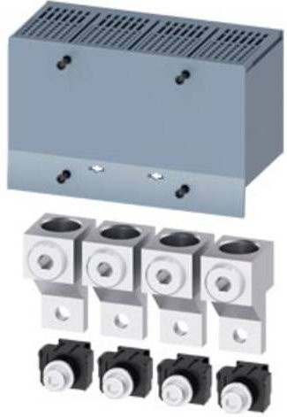 Siemens 3VA9214-0JJ13 Leistungsschalterzubehör, Grau, B/H/T: 14,0 x 8,93 x 6,49 cm - Bild 1