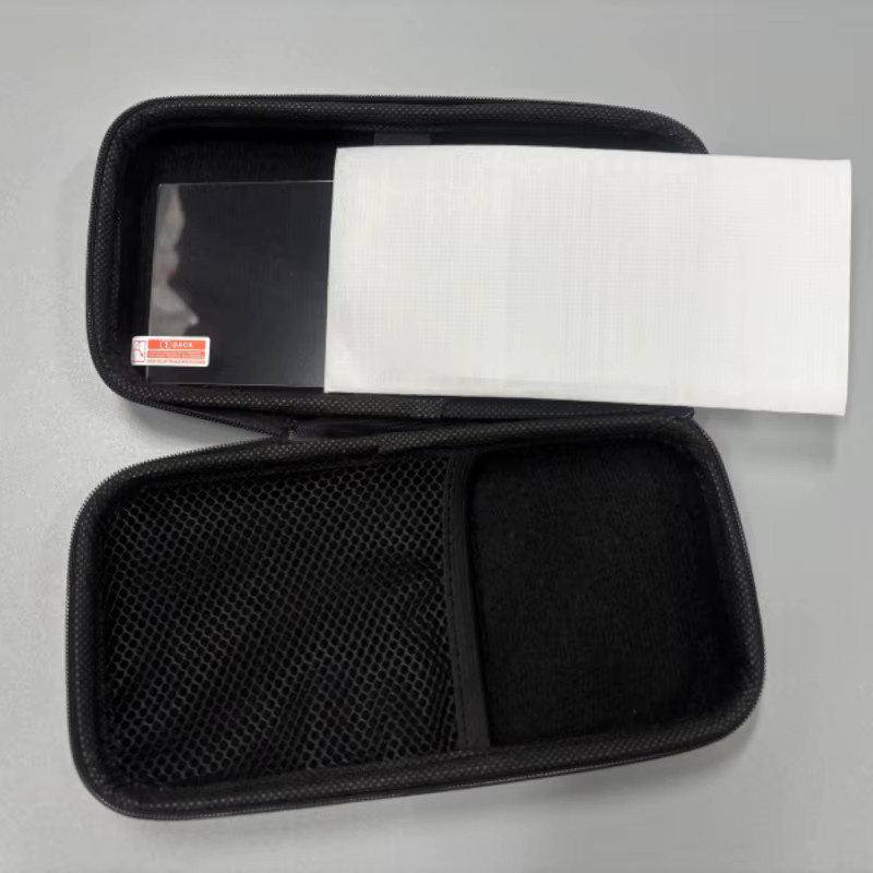 BOYHOM Zubehör-Set für Trimui Smart Pro mit Sturzsicherer Tragetasche und Schutzfolie aus gehärtetem Glas in Schwarz - Bild 4