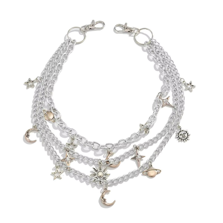 SHIXIN Anhänger, Metall, Silber, Damen - Bild 2