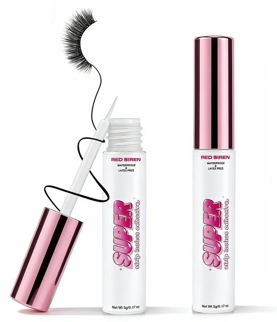 RED SIREN Wimpernkleber, weiß, 5 ml, latexfrei, wasserfest - Bild 1