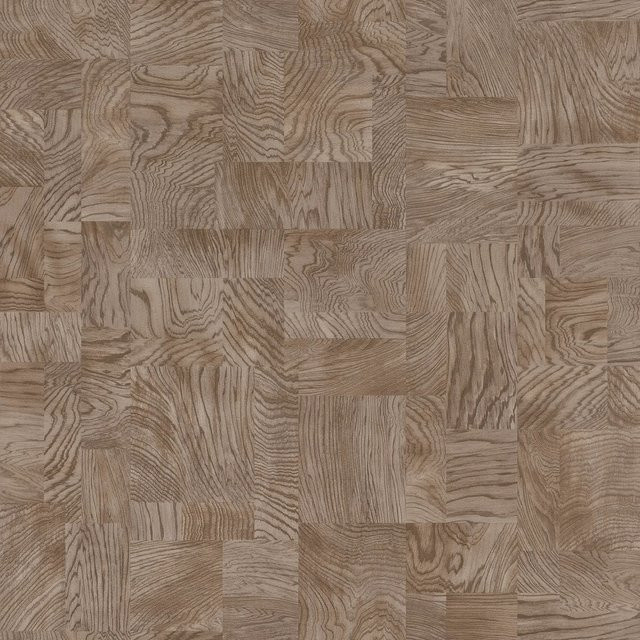 Rasch Vliestapete African Queen III Holz Mittelbraun Natur Geometrisch Rustikal Breite: 0,53 m, Länge: 10,05 m - Bild 1