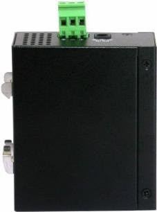 KTI Networks KFS-0840 Industrial Ethernet Switch mit 8 RJ-45 LAN Ports, 10/100 Mbps, Schwarz - Bild 1