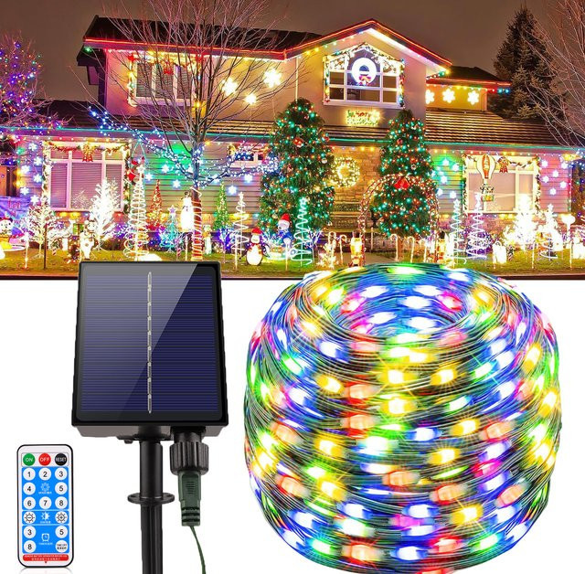 Rybakov Solar-LED-Rasen-Lichterkette mit Kugeln für die Außenbereichsdekoration - Bild 1