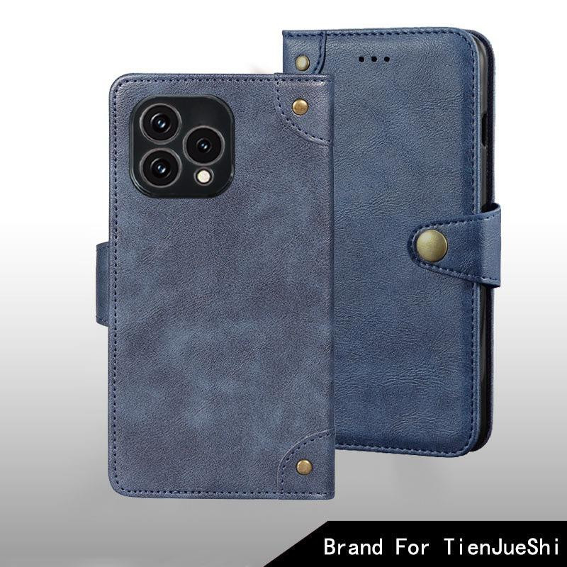 Retro Leder Hülle mit Metallschließe für Blackview Oscal Marine 2 in verschiedenen Farben - Bild 2