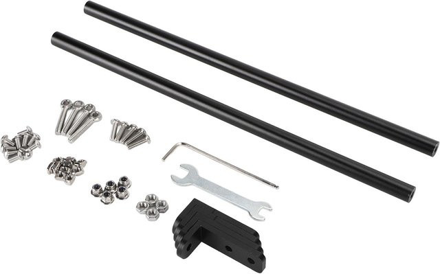 DIYelecs Stützstangensatz aus Stahl für Ender3 3s Pro V2, Aquila und Neptune 3Pro in Grau und Schwarz - Bild 1