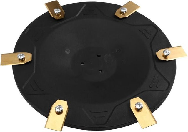 Mar.Blade Disc Akku-Rasentrimmer für ECOVACS Goat O500, O800, O1200, G1-800, G1-2000, G1 mit Trimmerklingen in Schwarz (187 mm) - Bild 1