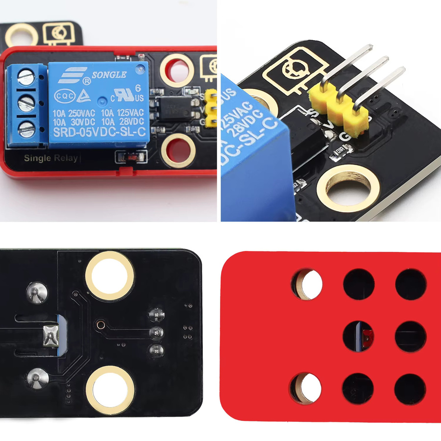 Keyestudio 1-Kanal-Relaismodul 5V für Arduino-DIY-Projekte und Lego-Kompatibilität - Bild 4
