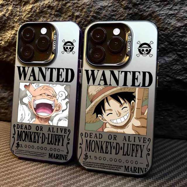Bunte One Piece Wanted Notice Handyhülle für Samsung Galaxy A-Serie (A17, A25, A26, A32, A33, A34, A36, A37, A52, A53, A54, A55, A56, A57, A71, A72, A73) - Bild 1