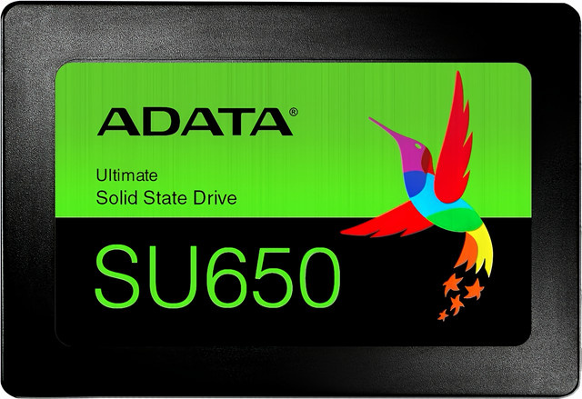 ADATA Ultimate SU650 SSD 1TB SATA 2,5 Zoll Schwarz - Bild 1