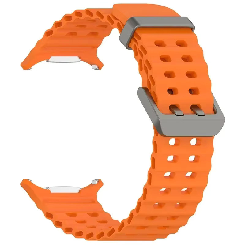 CAOWTAN Uhrenarmband Silikon, Samsung Galaxy Watch Ultra 47 mm, Galaxy Watch 7 - Bild 2