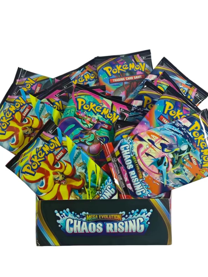 Pokémon TCG MEGA EVOLUTION Chaos Rising Ascended Heroes Flames Phantasmal Flames Booster-Box, Pokémon-Kartenspiel, 36er Set, ab 6 Jahren - Bild 3