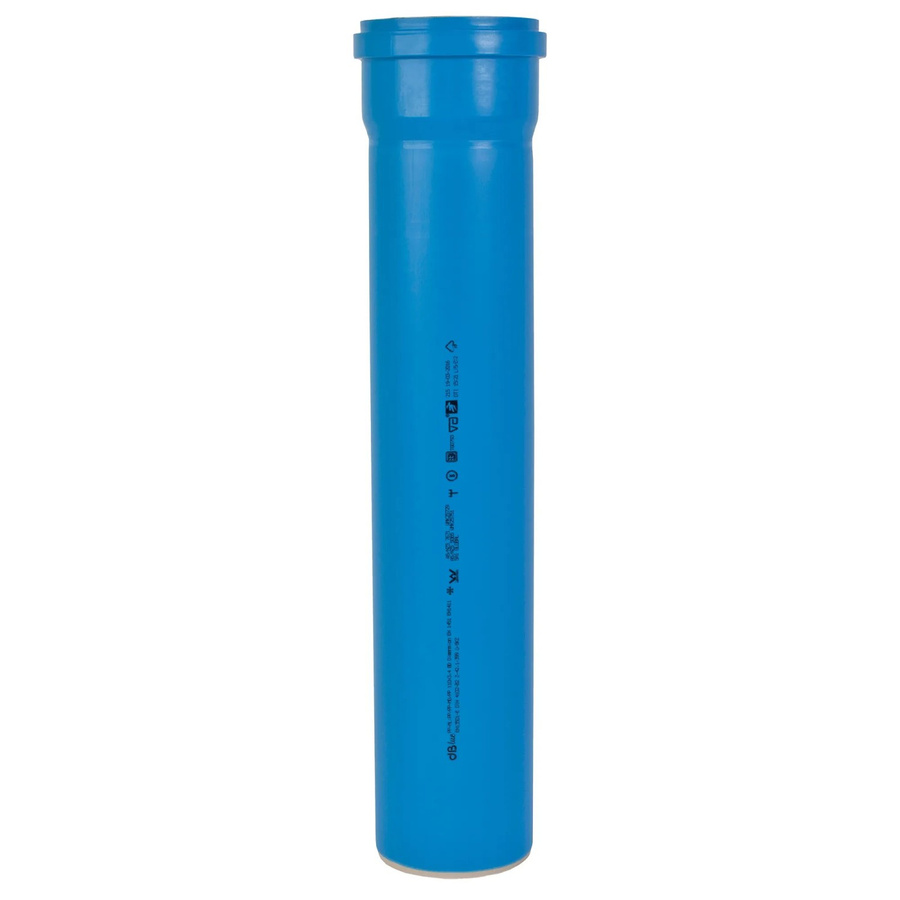 Marley dBlue Schalldämmendes Kunststoffrohr DN 110 Blau 500 mm - Bild 2