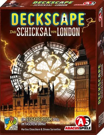 Deckscape Das Schicksal von London 38173 Escape Room Spiel für bis zu 6 Personen auf Deutsch
