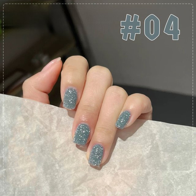 MIANEL Bubble Gum Gel Nagellack, Cat Eye, Blau, 12 ml - Bild 1