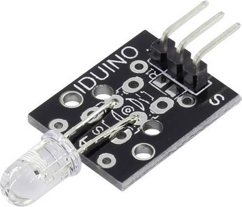 Iduino IR-Sender 1485309 Schwarz passend für Arduino Einplatinen-Computer - Bild 1