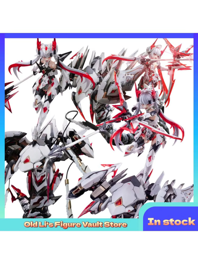 Damianjiang Nuclear Gold Reconstruction White White Snake Machine Girl Guochuang Mecha, Montiertes Modell, 1/12 - Bild 4