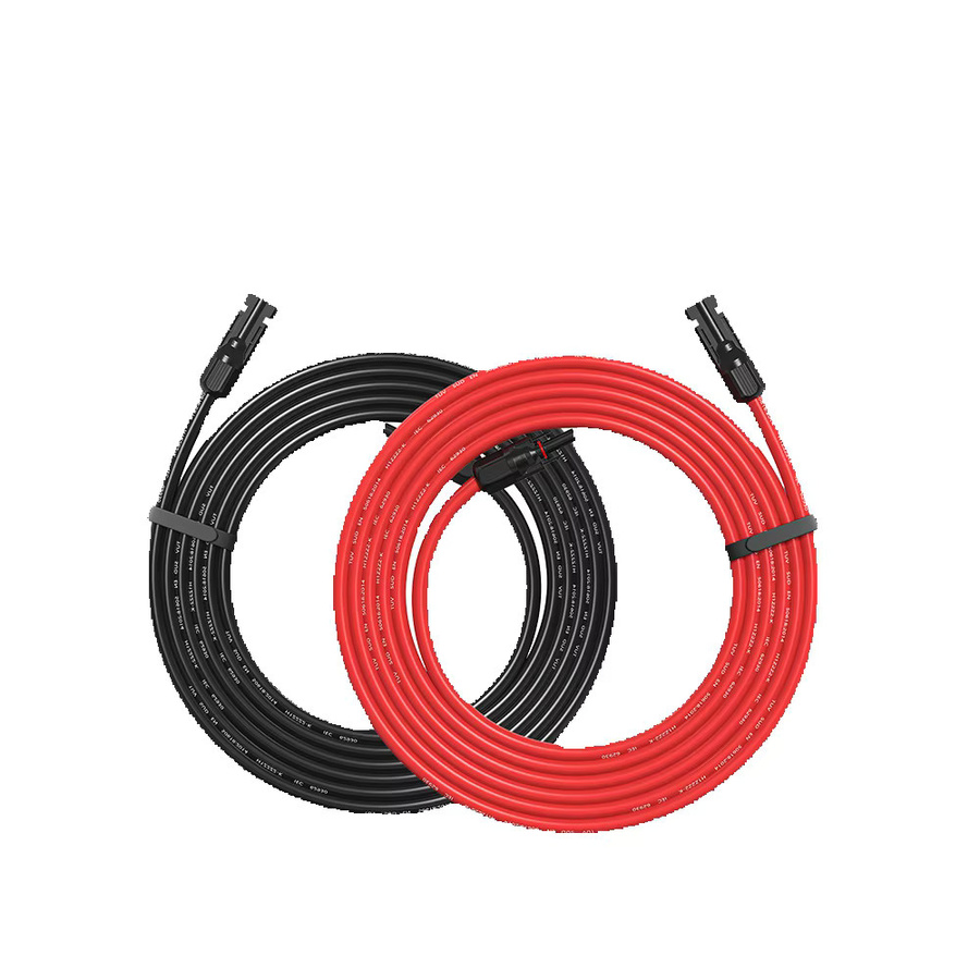 PowMr Solarkabel PV-Photovoltaik-Kabel 10AWG 6mm² TÜV-zertifiziert in Rot und Schwarz - Bild 8