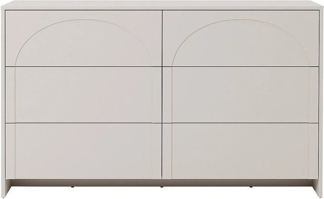 Maison Céphy Kommode Nalyra Modern in Beige, Breite: 138 cm - Bild 1