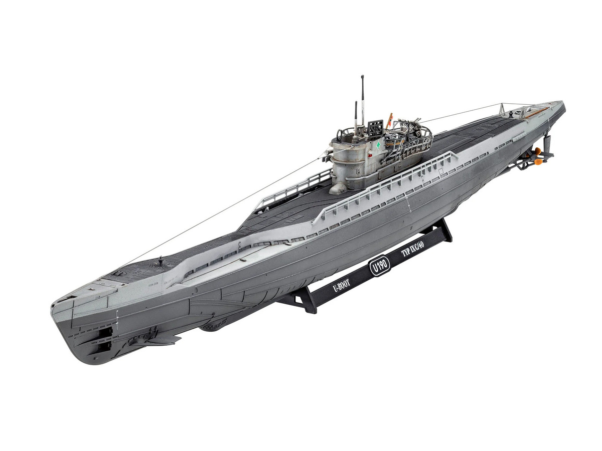 Revell Sous-marin allemand Type IX C/40 U190, Fahrzeug, Kunststoff - Bild 2
