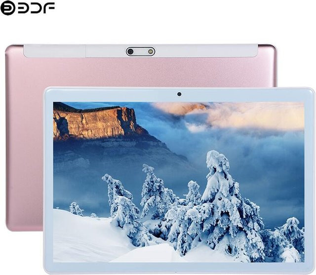 BDF S10 Tablet-PC mit Android 11, 10,1 Zoll, 4 GB RAM, 64 GB ROM, MediaTek, Rose Gold - Bild 1