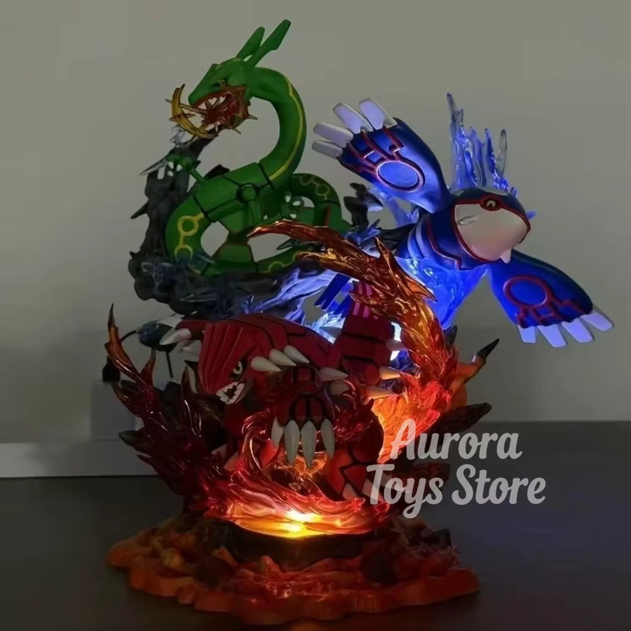 Bandai Pokémon Groudon Kyogre Rayquaza, Actionfiguren, 35cm - Bild 4