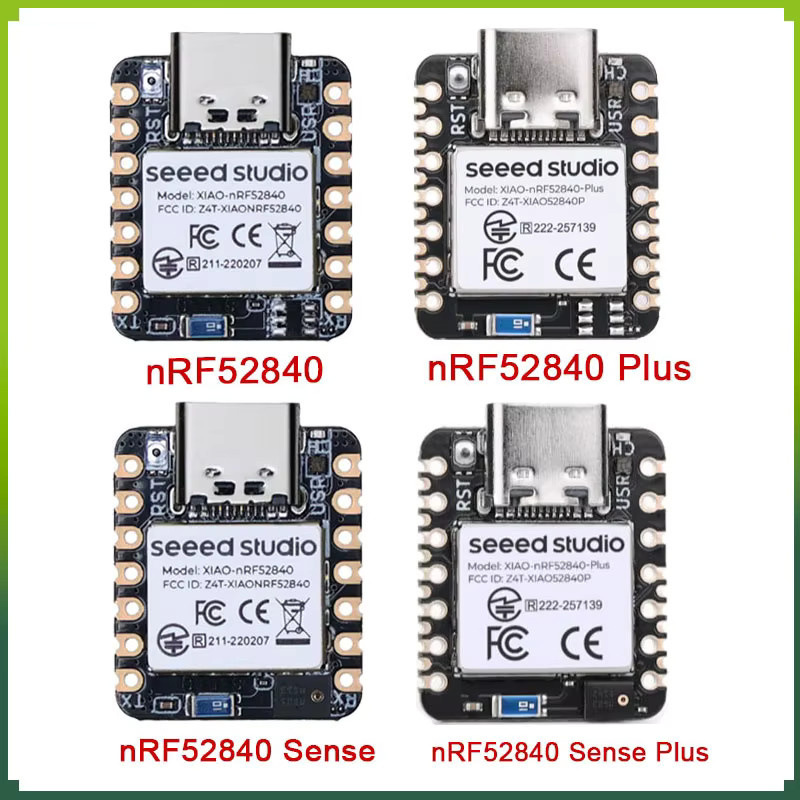 Seeed Studio XIAO NRF52840 Plus und XIAO NRF52840 Sense Plus BLE Mini Entwicklungsboard mit Bluetooth in Schwarz - Bild 2